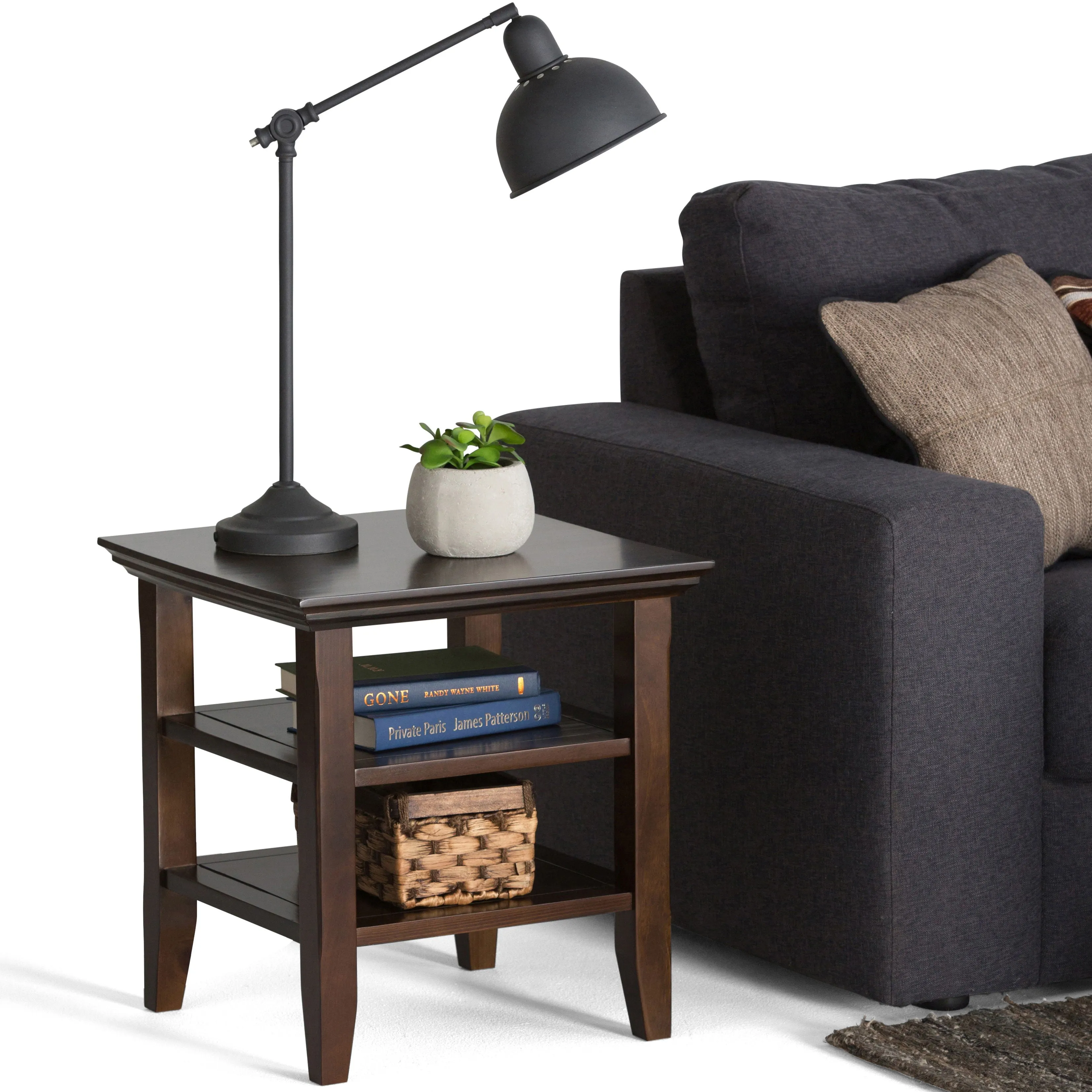 Acadian - Handcrafted End Table by Couch.com