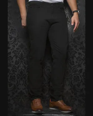 Au Noir Mens Black Dress Pants Walter Black