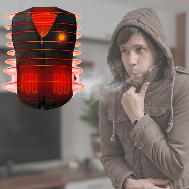 Blitz Doublure de gilet sans manches chauffant  piles AH 5V