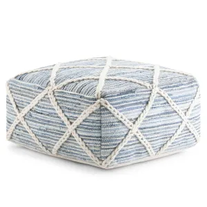 Cowan - Handcrafted Square Pouf by Couch.com