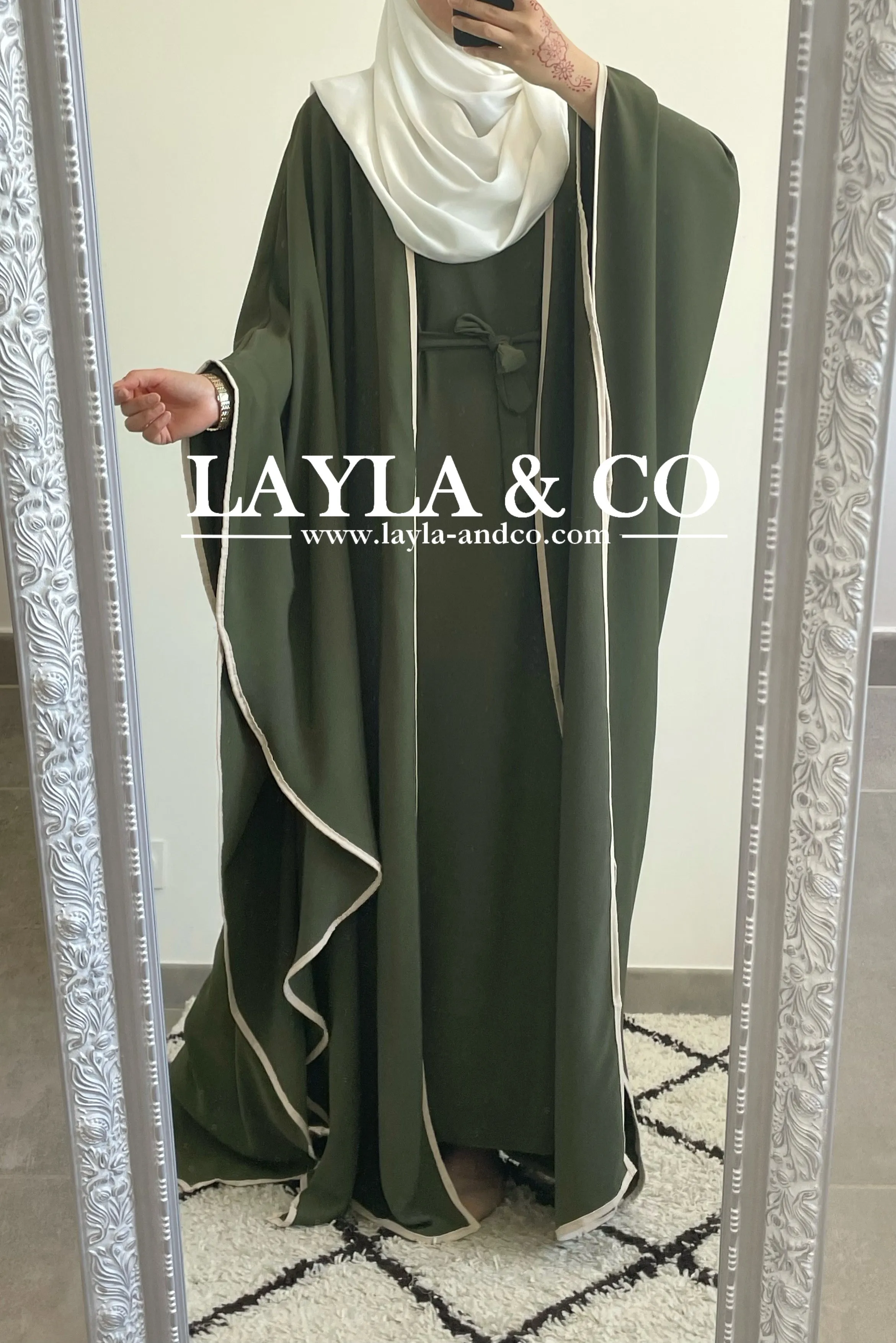 Ensemble robe et kimono cape ( couleurs)