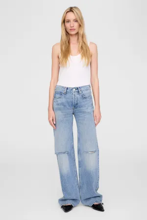 Hugh Jean Summer Indigo Destructed
