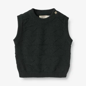 Knit Vest Bobby | Baby - navy