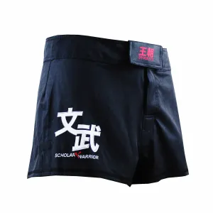 Scholar Warrior MMA Fight Shorts (Black)