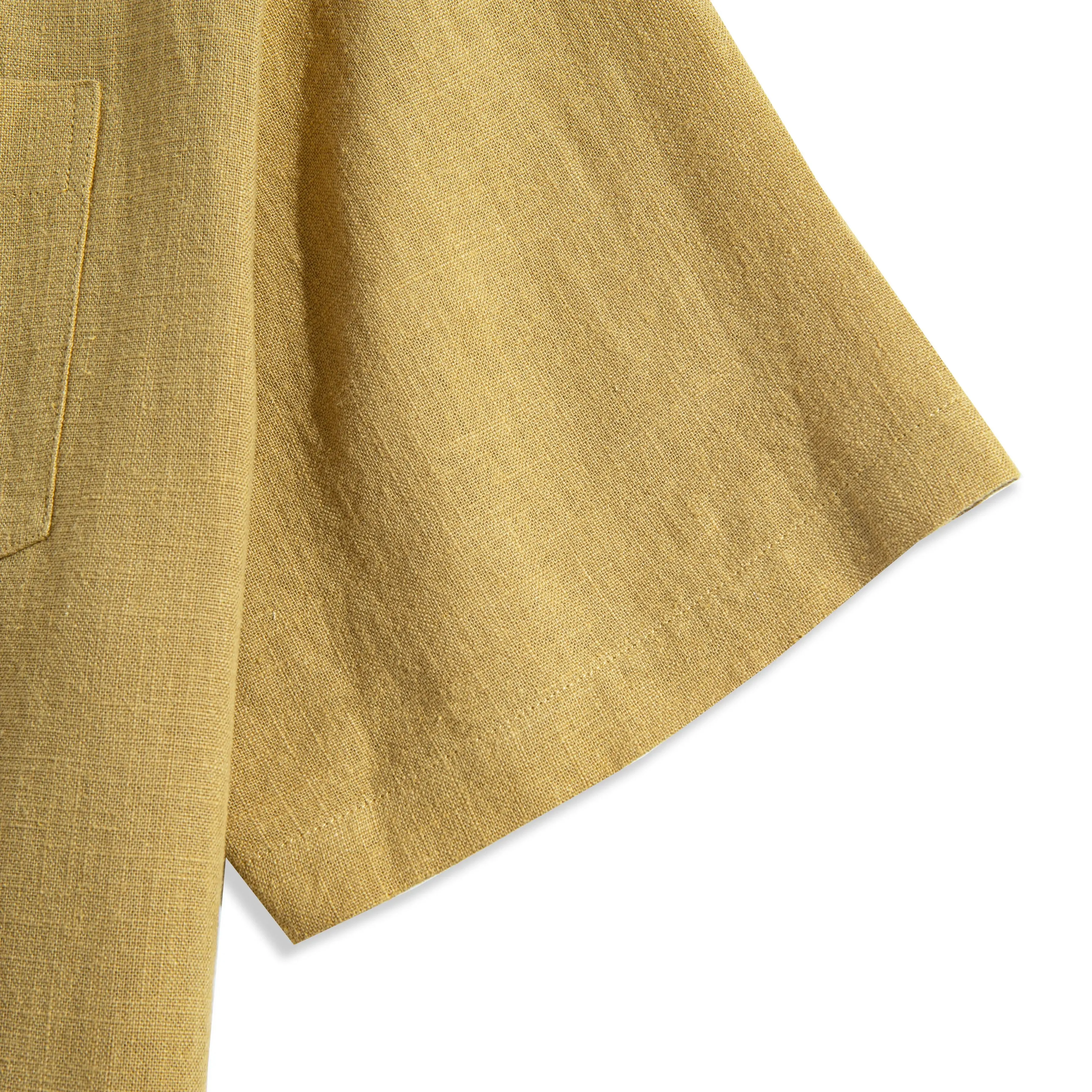 Tailored Linen Short Sleeve Shirt