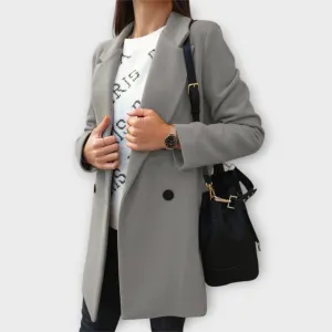 Teresa Elegant Lapel Coat