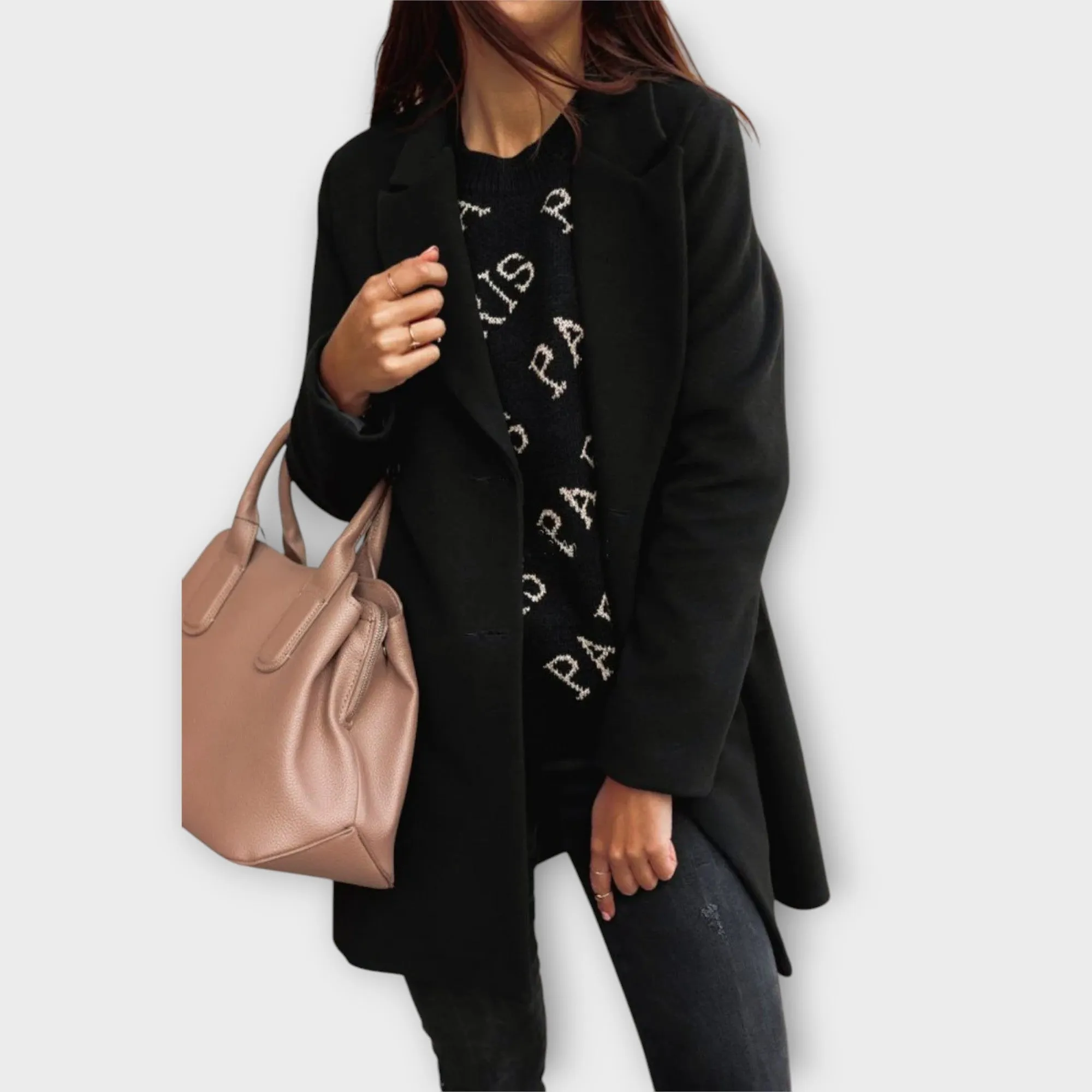 Teresa Elegant Lapel Coat