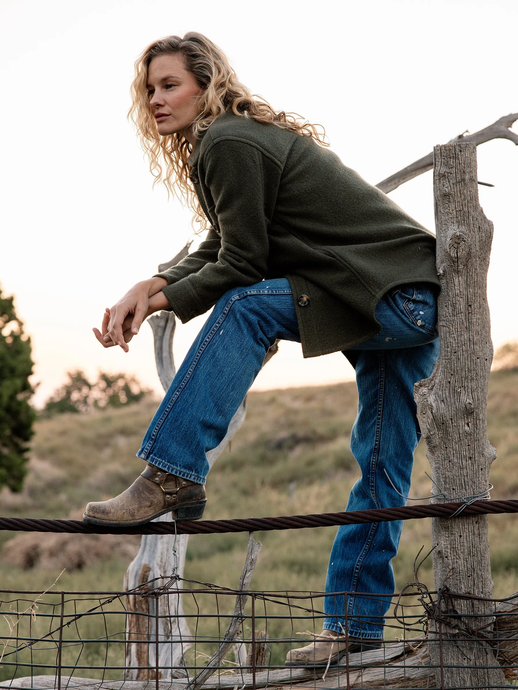 Women's Boucl Shacket