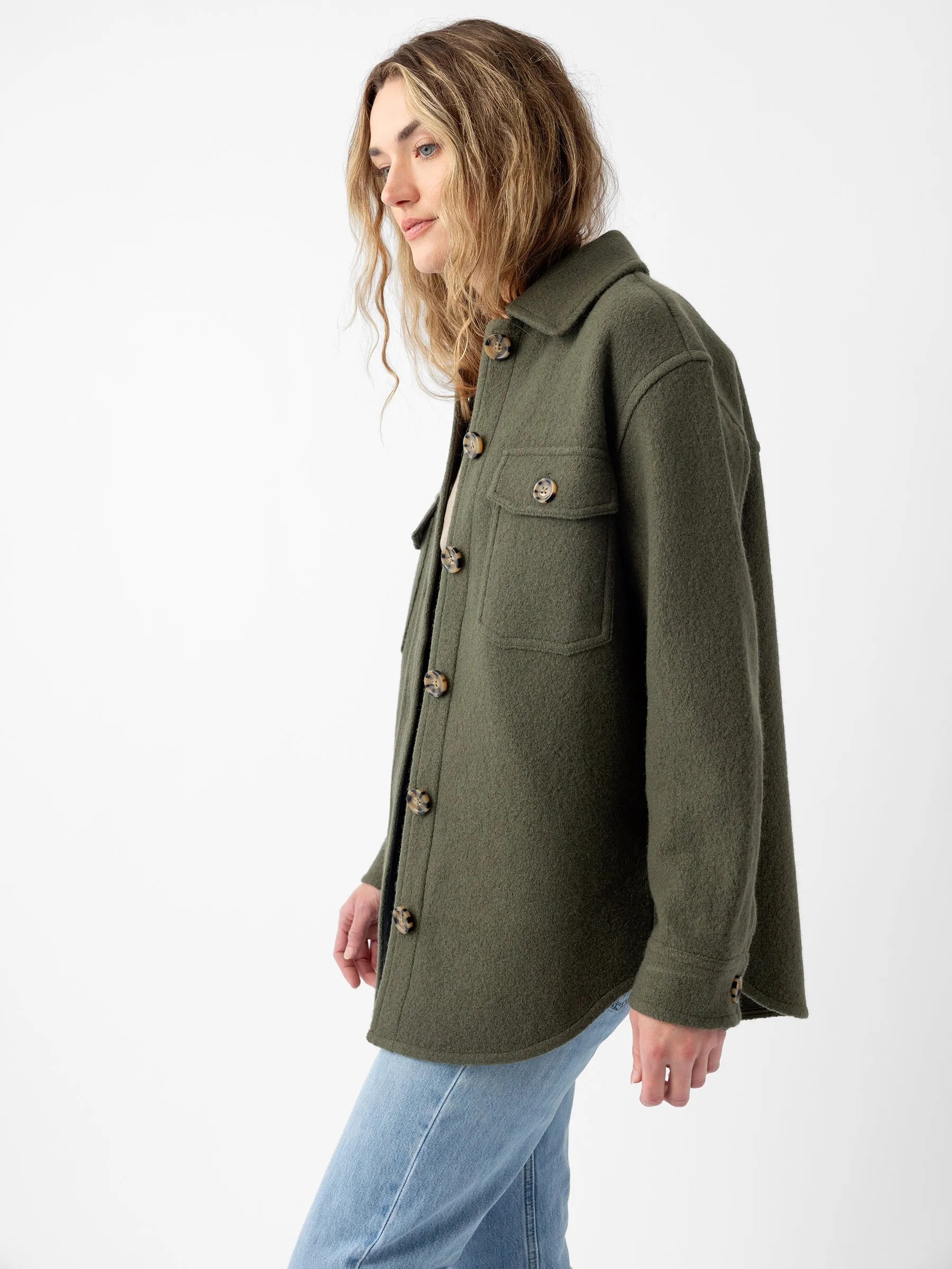 Women's Boucl Shacket