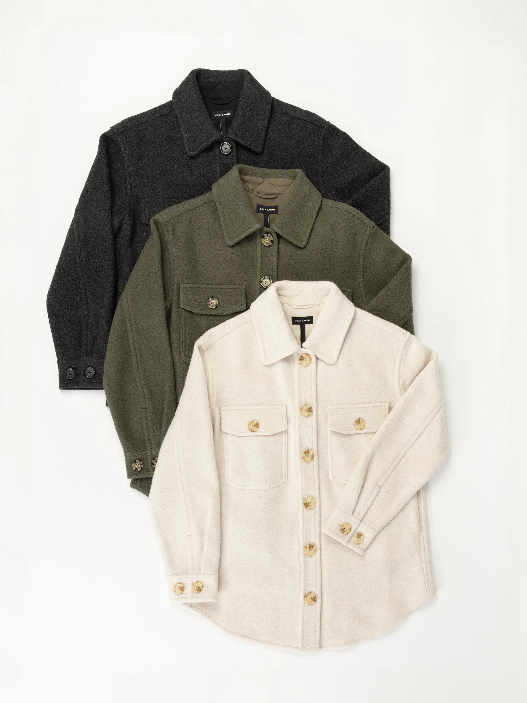 Women's Boucl Shacket