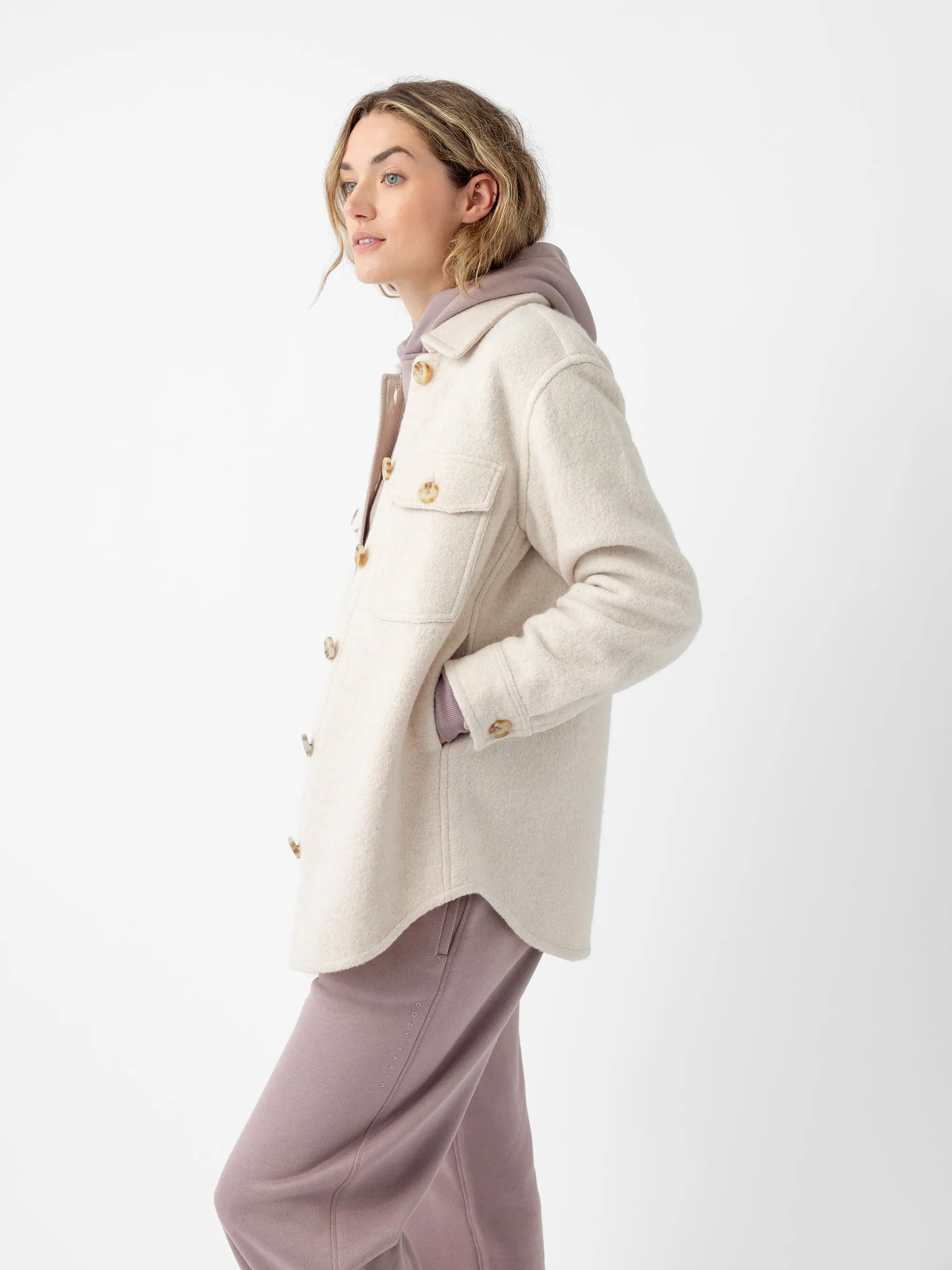 Women's Boucl Shacket
