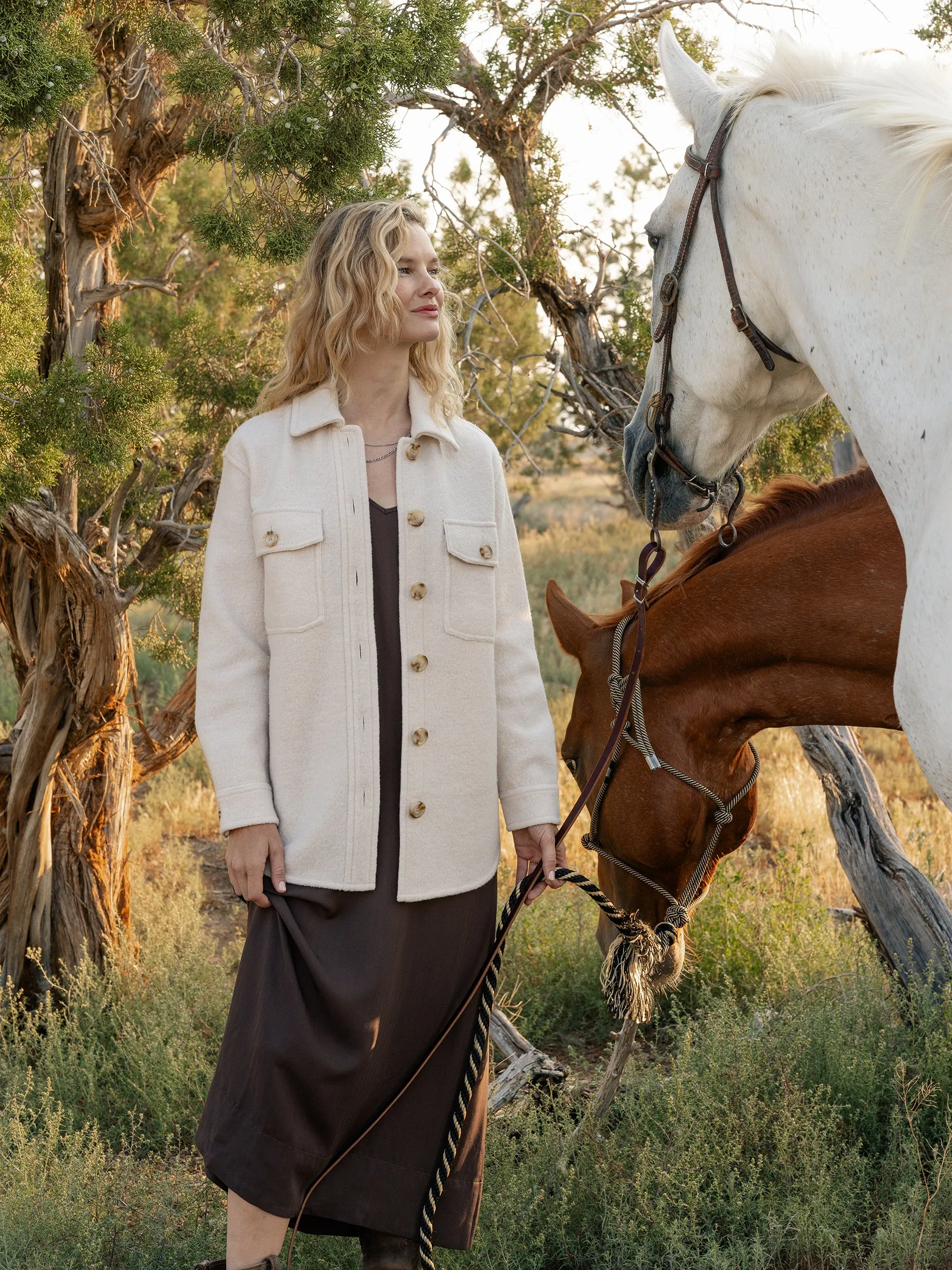 Women's Boucl Shacket